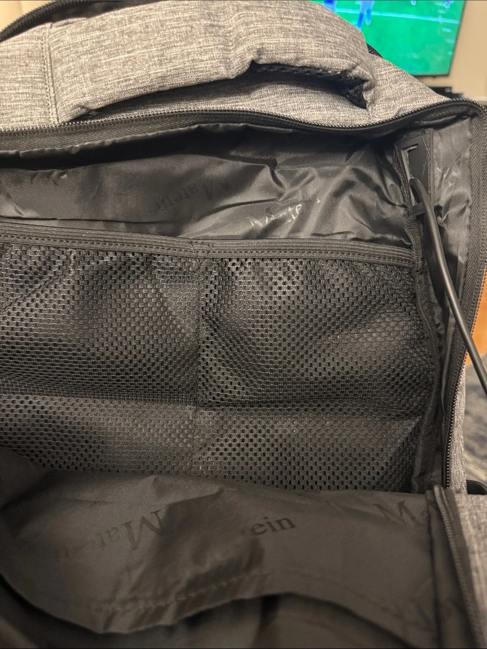 Matein Gray Everyday Laptop Backpack for Women